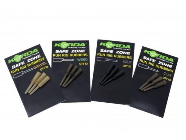 Korda Run Rig Rubber Weedy green