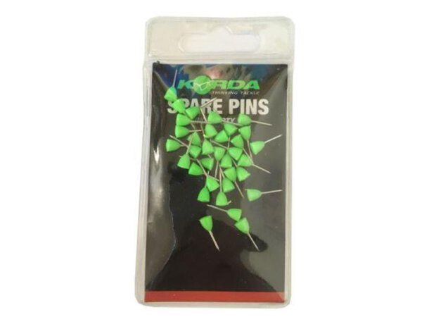 Korda Single Pins for Rig Safes 30 pins/pkg