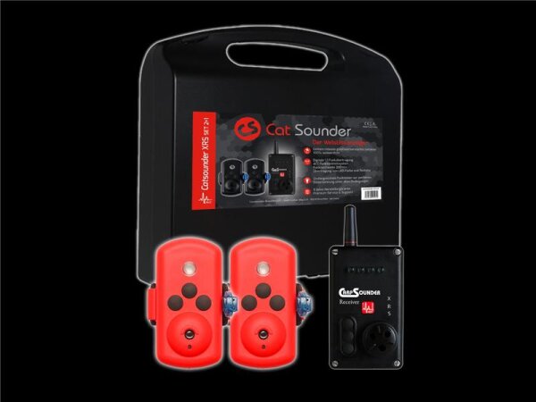 Catsounder XRS ACC Set - 2 Bissanzeiger SD Edition + Receiver XRS ACC + Koffer