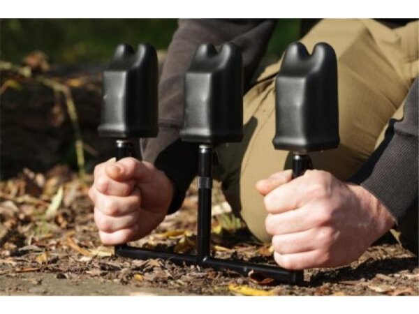 Korda Singlez Rod Buzzbar Aluminium - Black Singlez 3 Rod buzzbar 10.5 Zoll Black