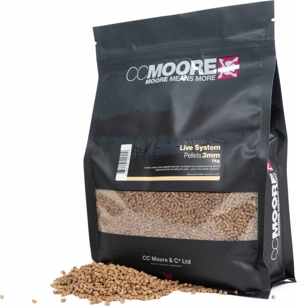 CCMoore Live System Pellets 3mm 1kg