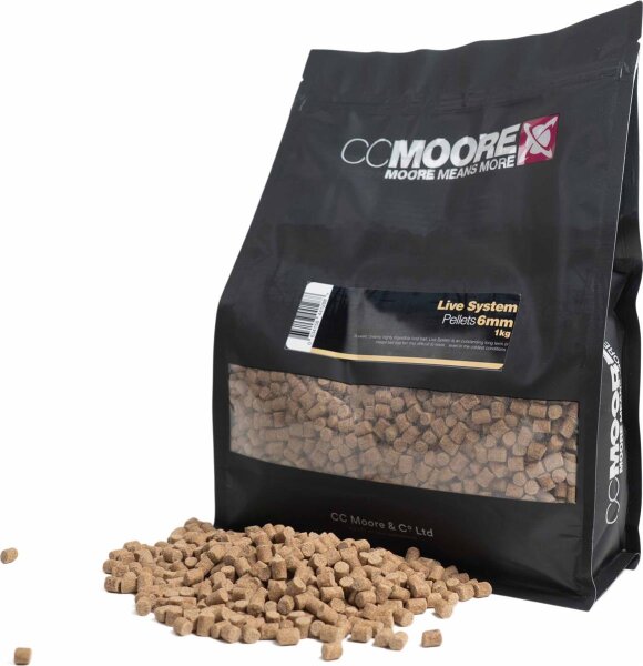 CCMoore Live System Pellets 6mm 1kg