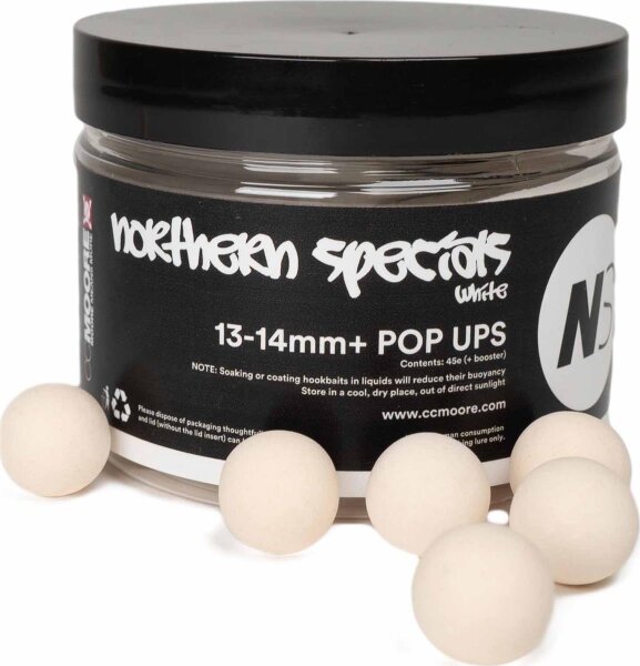 CCMoore NS1 Pop Ups + White 13-14mm