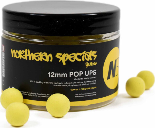 CCMoore NS1 Pop Ups Yellow 12mm