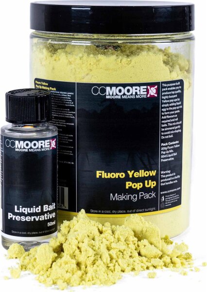 CCMoore Fluoro Yellow Pop Up Making Pack