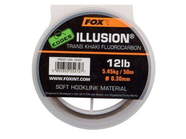 Fox Edges Illusion Soft  Hooklink x 50m