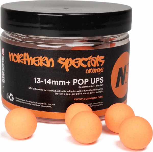 CCMoore NS1 Pop Ups + Orange 13-14mm