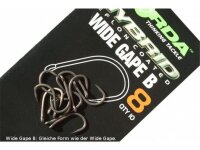 Korda Wide Gape Barbless  Size 4