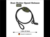Poseidon Angelsport Bootshalterung Speed Release Black Edition