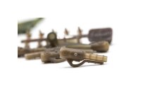 Carpleads Adjust Lead Clips 8 pcs S-Pack brown