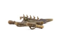 Carpleads Adjust Lead Clips 8 pcs S-Pack brown