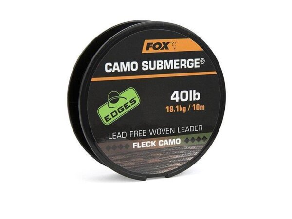 Fox Edges Submerge Camo Leader 40lb 10m