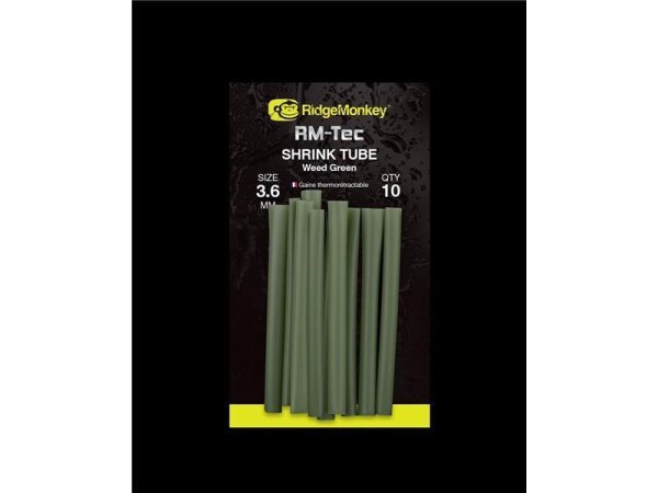 Ridge Monkey Connexion Shrink Tube Silt Black 2.4mm