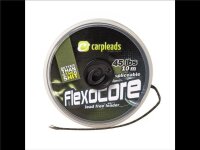 Carpleads Flexocore Leadfree Leader 45lb muddy sand