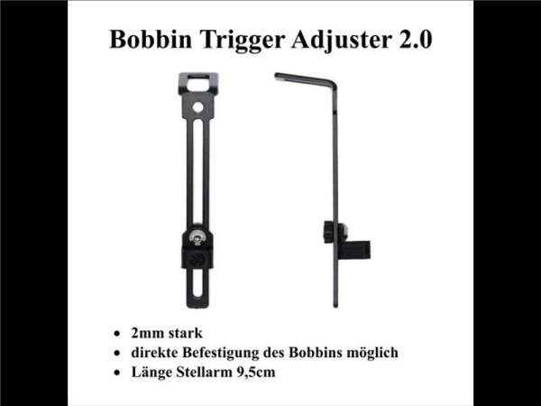 Poseidon Angelsport Bobbin Trigger Adjuster 2.0/black edition