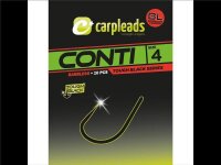 Carpleads CONTI BL Hook - Tough Black Series Size 6 BL