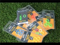 Solar New - Titanium Locking Rings - Yellow X 4 Per Pack