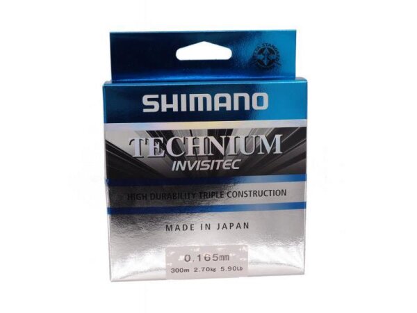 Shimano Technium Invisitec 300m 0,185 mm