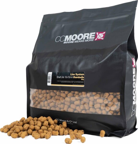 CCMoore Live System 10X15mm Dumbells 5kg