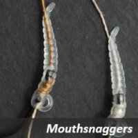 Carp´R´Us Mouthsnagger Dragonfly Larve SHORTY - Black (8 pcs)