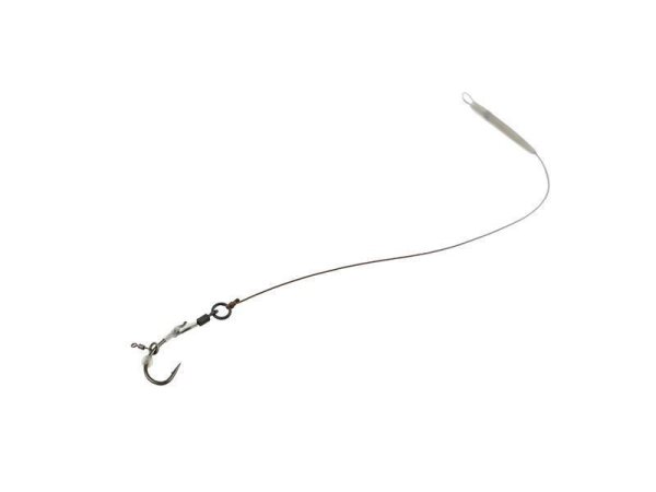 Carp´R´Us Ready Ronnie rig Strip-X  Mat Brown 25 lbs - Predator 8,  2 pcs