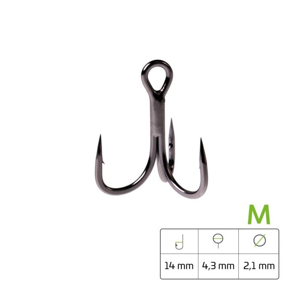 Zeck Pro-Treble Hook M