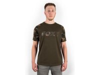 Fox Camo/Khaki Chest Print T-Shirt