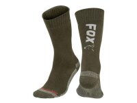 Fox Collection Socks Black / Orange Thermolite long sock...