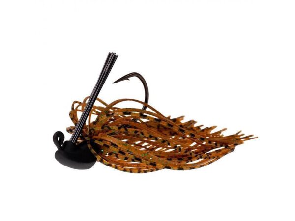 Zeck Skirted Jig Brown 1/0 7g