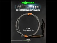 Korda - Dark Matter Leader QC Hybrid Clip weed 0,50m
