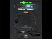 Korda - Dark Matter Leader Heli Safe 40lb 50cm weed