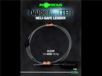 Korda - Dark Matter Leader Heli Safe 40lb 1m Clear