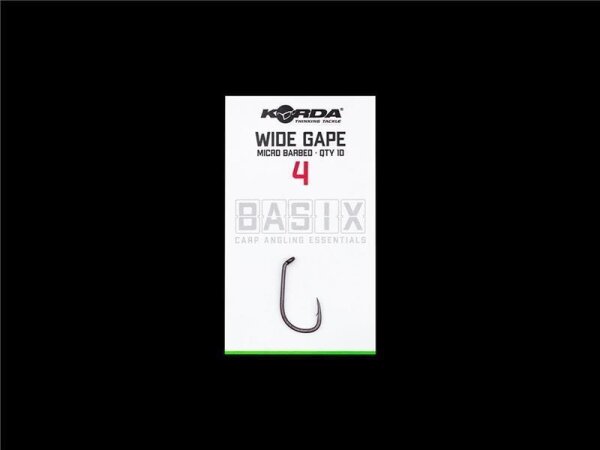 Korda Basix Wide Gape Size 6