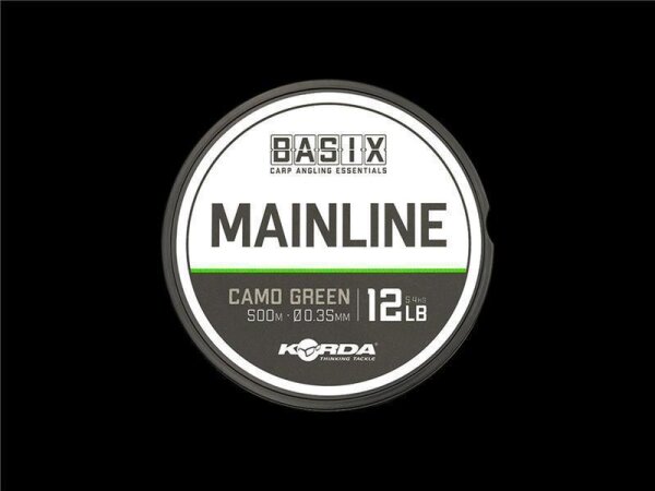 Korda Basix Main Line 15lb/0.40mm 1000m