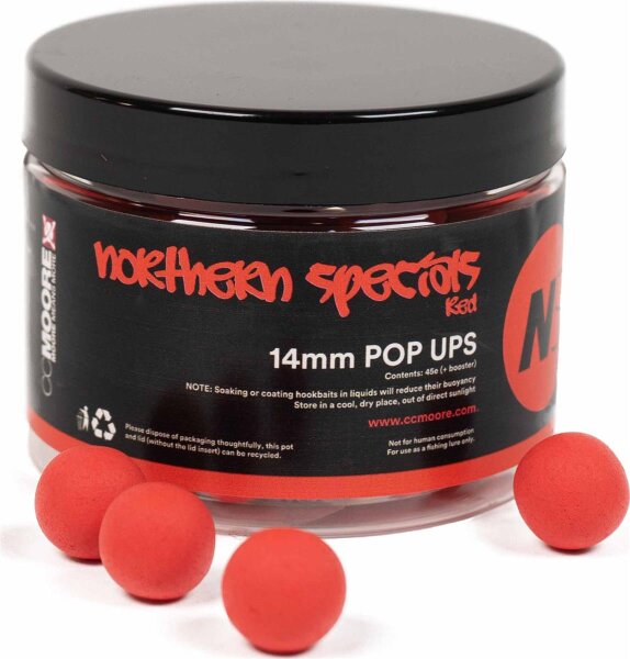 CCMoore NS1 Pop Ups Red 14mm