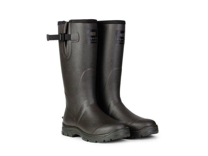 Botas De Neopreno Nash ZT Field – Tallas 41 A 46, 5mm, Verdes, Unisex, Para Pesca Y Campo