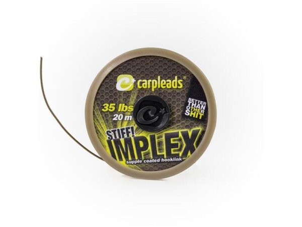 Carpleads STIFF Implex Green 35 lbs