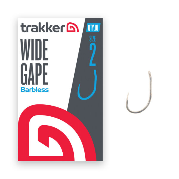 Trakker Wide Gape Hooks Barbless