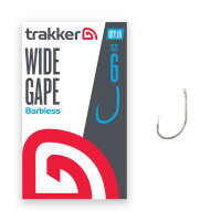 Trakker Wide Gape Hooks Barbless Size 6