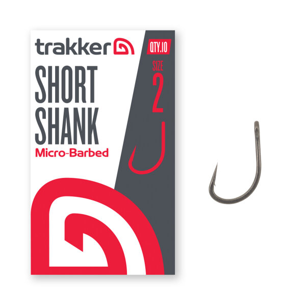 Trakker Short Shank Hooks Barbed