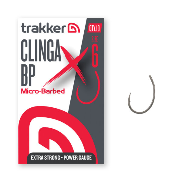 Trakker Clinga BP XS Hooks Barbed Size 6