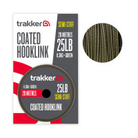 Trakker Semi Stiff Coated Hooklink 20m 25lb / 11,3kg