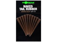Korda Naked Tail Rubber Weed/Silt