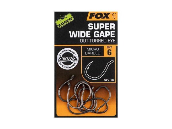 Fox Edges Super Wide size 6