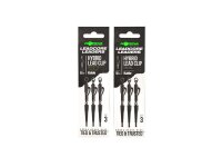 Korda Kable Leadcore Leader Hybrid Lead Clip 50cm Gravel
