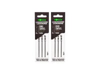 Korda Kable Leadcore Leader Ring Swivel 50cm Weed