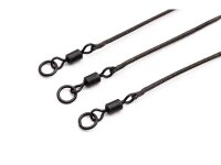 Korda Kable Leadcore Leader Ring Swivel 50cm Weed