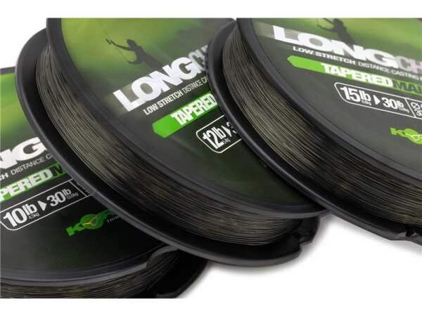 Korda LongChuck Tapered Mainline Green 15-30lb/0.33-0.47mm