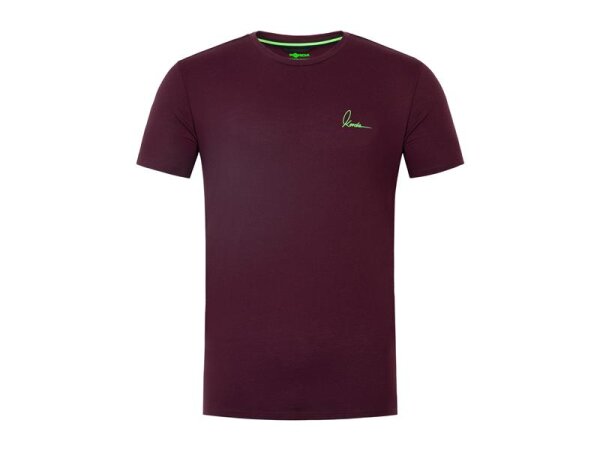 Korda Minimal Tee Burgundy M