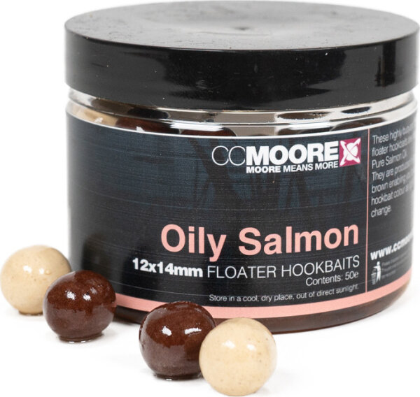 CCMoore Oily Salmon Floater Hookbaits 12X14mm